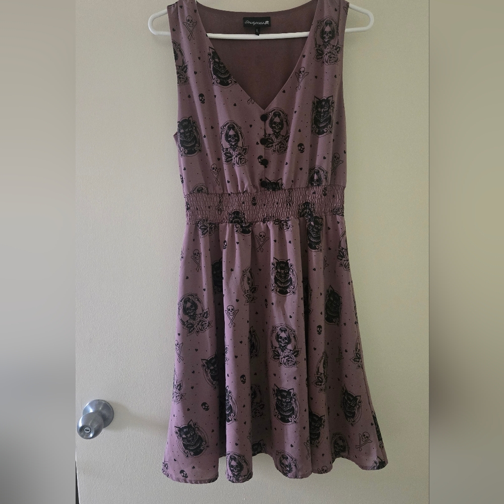 Sourpuss Mauve Dress